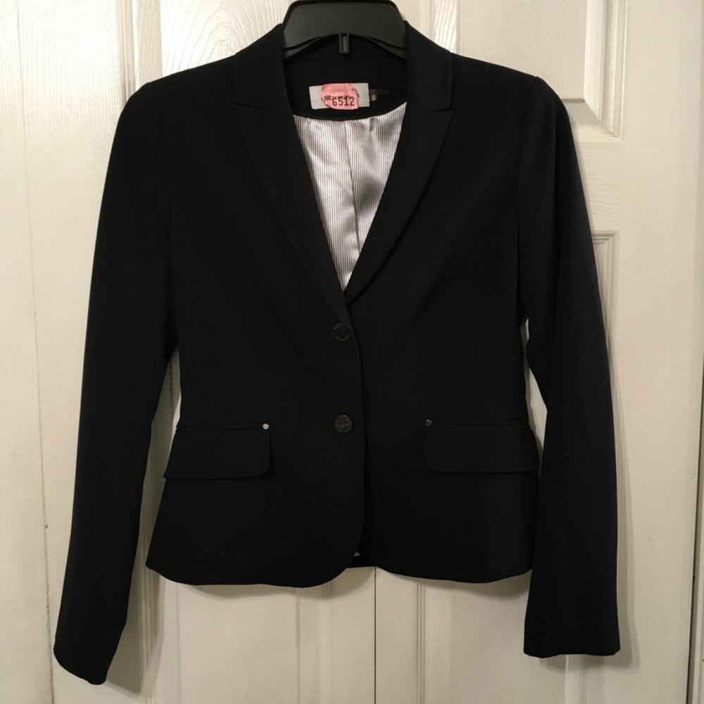 Calvin Klein Women's Black Blazer Sz 4